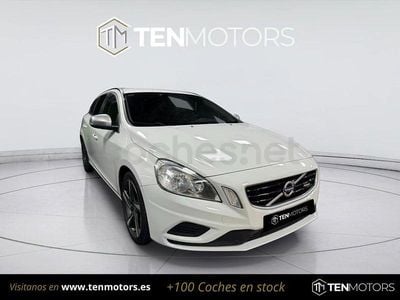 Usado Volvo V60 R-Design 163 CV (119 kW) 2012 Blanco Familiar