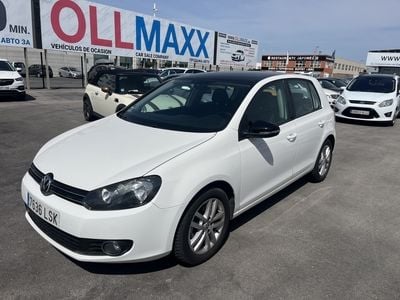 Usado VW Golf VI 105 CV (77 kW) 2011 Blanco metalico Utilitario