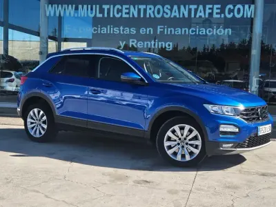 Usado VW T-Roc Advance 150 CV (110 kW) 2021 Azul SUV