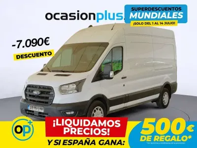 Usado Ford Transit Custom Trend 131 CV (96 kW) 2022 Blanco Van
