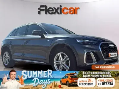 Usado Audi Q5 S-Line 204 CV (150 kW) 2021 Gris SUV