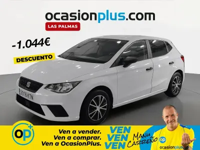 Usado Seat Ibiza Reference 95 CV (69 kW) 2019 Blanco Utilitario
