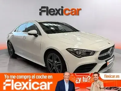 Usado Mercedes CLA200 150 CV (110 kW) 2019 Blanco Coupe