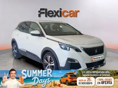 Usado Peugeot 3008 Allure 120 CV (88 kW) 2017 Blanco SUV