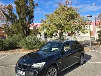 Usado BMW X1 177 CV (130 kW) 2010 Negro SUV
