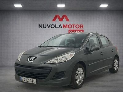 Usado Peugeot 207 75 CV (55 kW) 2010 Negro Berlina