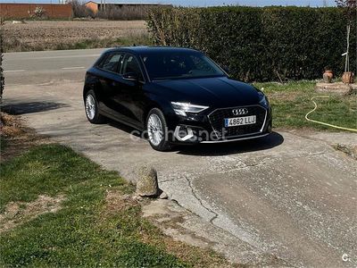 Usado Audi A3 Advanced Plus 116 CV (85 kW) 2021 Negro Berlina
