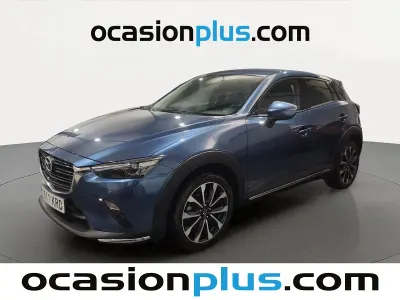 Usado Mazda CX-3 Luxury 120 HP (88 kW) 2018 Azul SUV