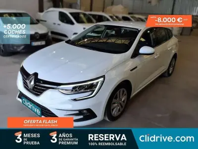 Używany Renault Mégane GrandTour Equilibre 116 KM (85 kW) 2022 Biały Kombi