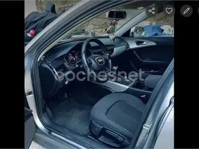 Usado Audi A6 177 CV (130 kW) 2014 Gris / plata Berlina