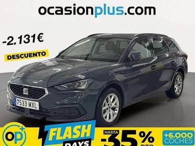 Usado Seat Leon ST Style 150 CV (110 kW) 2024 Azul Familiar