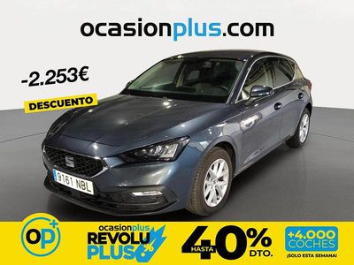 Usado Seat Leon Style 116 CV (85 kW) 2025 Gris Berlina
