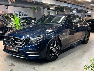Usado Mercedes E43 AMG 401 CV (294 kW) 2017 Azul Berlina