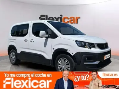 Usado Peugeot Rifter Active 102 CV (75 kW) 2021 Blanco Monovolumen
