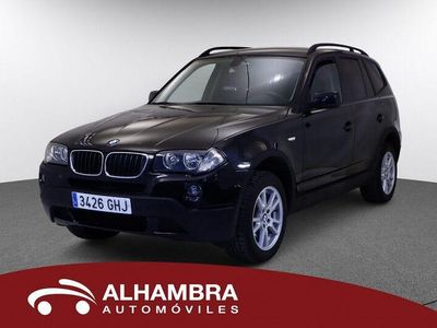 Usado BMW X3 177 CV (130 kW) 2008 Negro SUV