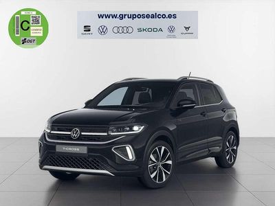 Usado VW T-Cross R-line 150 CV (110 kW) 2024 Negro SUV