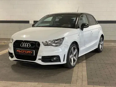 Usado Audi A1 Sportback Attraction 105 CV (77 kW) 2014 Blanco Utilitario