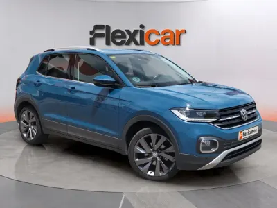 Usado VW T-Cross Advance 95 CV (69 kW) 2020 Azul SUV