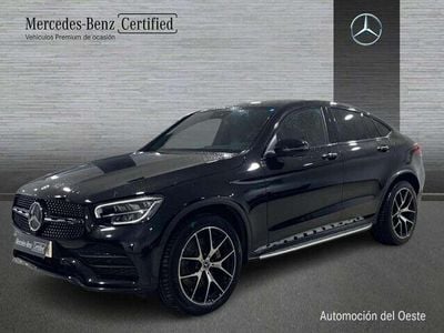 Usado Mercedes GLC300 AMG line 247 CV (181 kW) 2021 Negro SUV