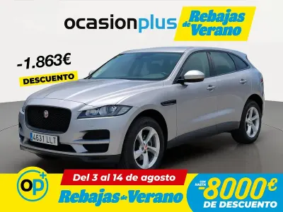 Usado Jaguar F-Pace Prestige 180 CV (132 kW) 2020 Gris SUV