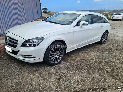 Usado Mercedes CLS350 Shooting Brake 265 CV (194 kW) 2013 Blanco Familiar