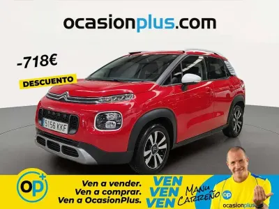 Usado Citroën C3 Aircross Feel 82 HP (60 kW) 2018 Vermelho SUV