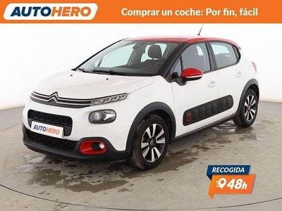 Usado Citroën C3 Feel 82 CV (60 kW) 2019 Blanco Utilitario