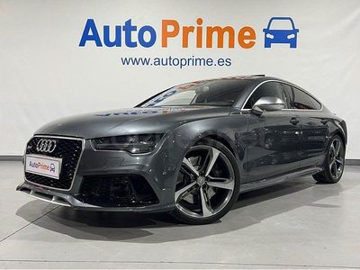 Usado Audi RS7 Sportback 560 CV (411 kW) 2015 Azul Utilitario