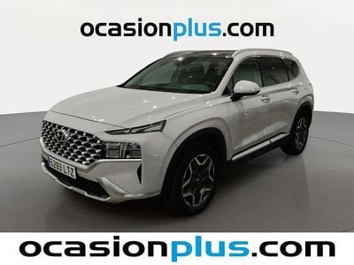 Blanco Usado 2021 Hyundai Santa Fe SUV | 24.537 € (Buen precio)