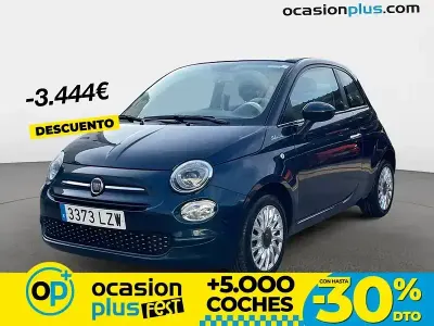 Usado Fiat 500 Dolcevita 70 HP (51 kW) 2022 Azul Cabrios