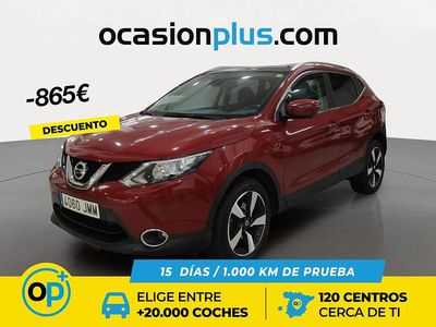 Rojo Usado 2016 Nissan Qashqai N-Connecta SUV | 11.680 € (Precio justo)