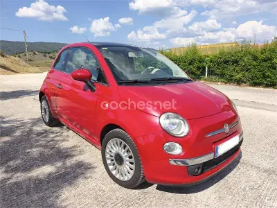 Usado Fiat 500 Lounge 69 CV (50 kW) 2012 Rojo Berlina