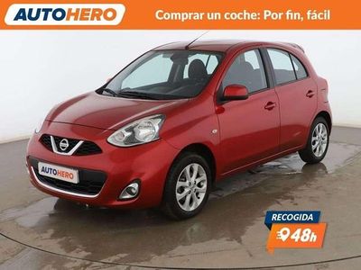 Rojo Usado 2017 Nissan Micra Acenta Utilitario | 7699 € (Precio justo)