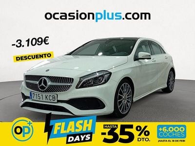 Usado Mercedes A180 AMG 122 CV (89 kW) 2017 Blanco Utilitario