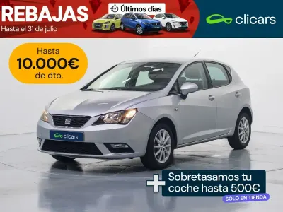 Usado Seat Ibiza Style 105 CV (77 kW) 2016 Gris / plata Berlina