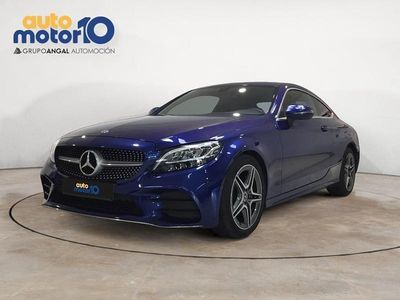 Käytetty Mercedes C220 AMG 194 HP (142 kW) 2019 Sininen Coupe - kaksiovinen