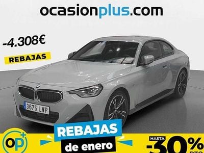 Gris Usado 2022 BMW 220 Coupe | 34.537 € (Precio justo)