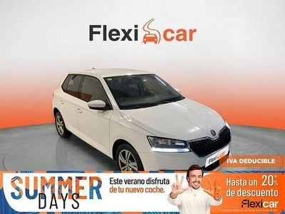 Blanco Usado 2020 Skoda Fabia Ambition Utilitario | 12.760 € (Precio justo)