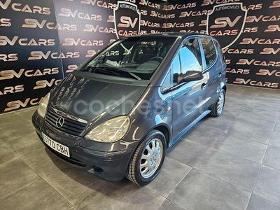 Negro Usado 2002 Mercedes A160 Avantgarde Monovolumen | 5999 € (Caro)