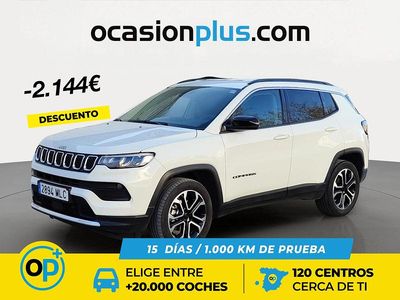 Usado Jeep Compass Limited 130 CV (95 kW) 2023 Blanco SUV