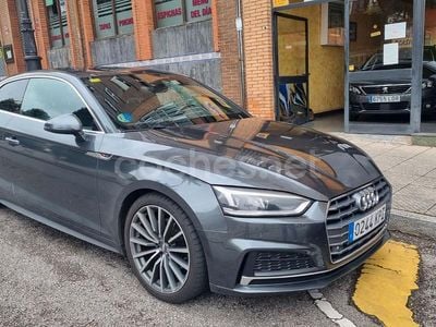 Usado Audi A5 S-Line 252 CV (185 kW) 2018 Gris / plata Coupe