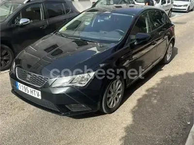 Usado Seat Leon I-Tech 105 CV (77 kW) 2013 Negro Berlina