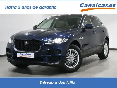 Usado Jaguar F-Pace Pure 240 CV (176 kW) 2017 Azul SUV