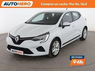 Usado Renault Clio V Intens 91 CV (66 kW) 2021 Blanco Berlina