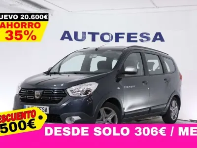 Usado Dacia Lodgy Stepway 116 CV (85 kW) 2019 Gris Monovolumen
