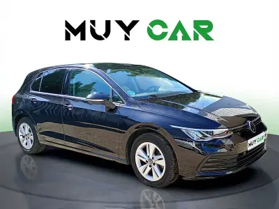 Usado VW Golf VIII Life 130 CV (95 kW) 2021 Negro Berlina