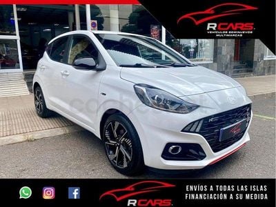 Usado Hyundai i10 N Line 84 CV (61 kW) 2023 Blanco Utilitario