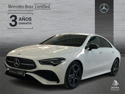 Azul Usado 2025 Mercedes CLA220 AMG line Berlina | 41.990 € (Precio justo)