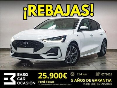 Blanco Usado 2024 Ford Focus ST-Line X Berlina | 28.900 €