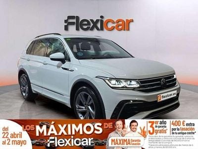 Käytetty VW Tiguan R-line 150 HP (110 kW) 2022 Valkoinen Katumaasturi